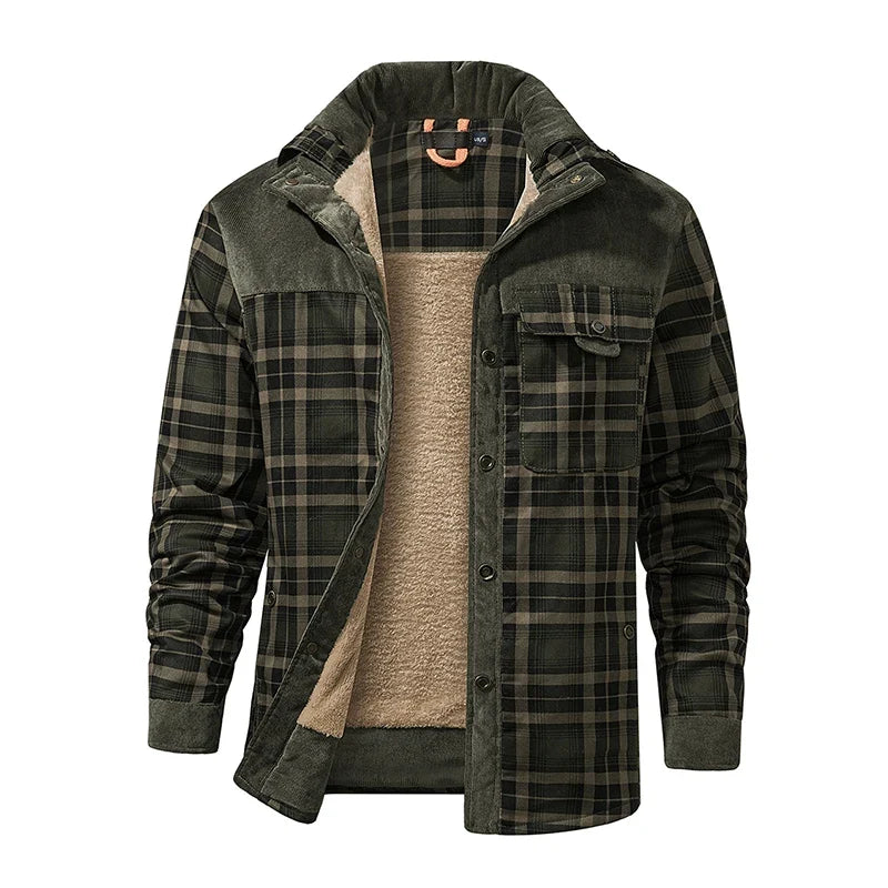 Carlo Marino Cozy Multi-Pocket Fleece Jast