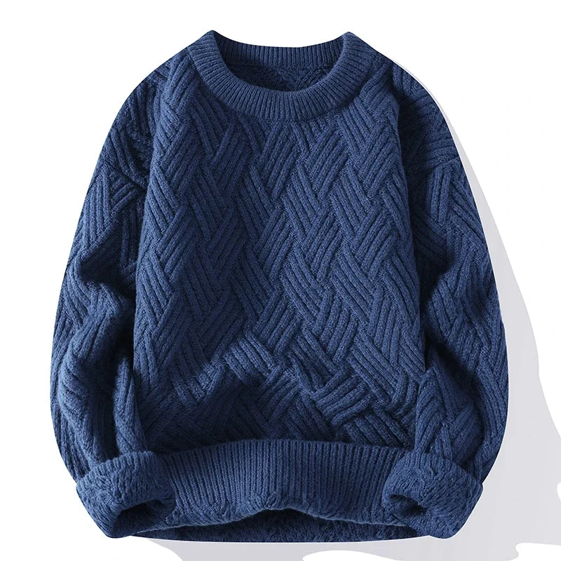 Kellen Geruite Crew Neck Trui