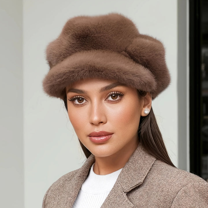 Geneve Cloud Faux Fur Hoed