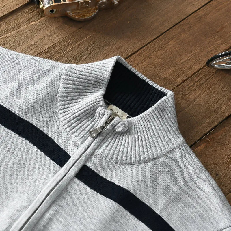 Stanton & Co. Gestreepte Katoenen Trui