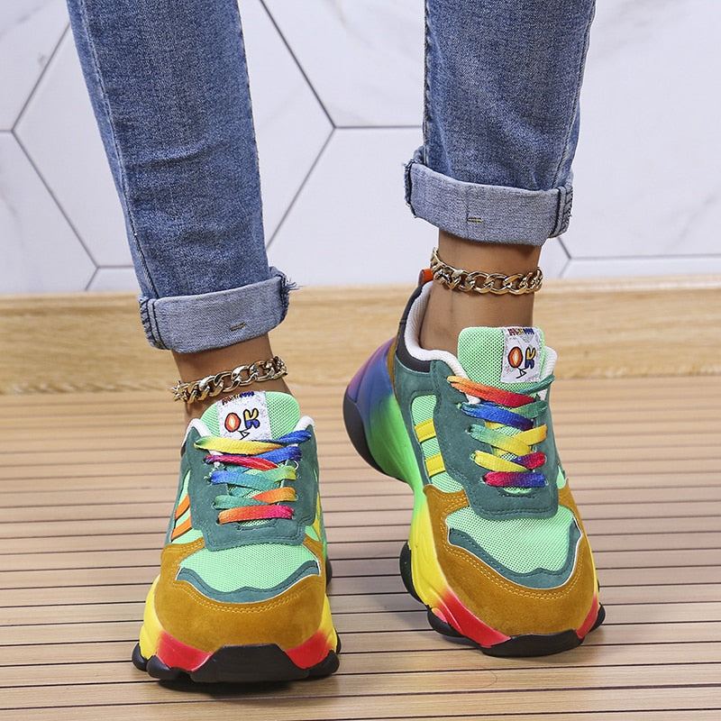 Kleurrijke Sneakers voor Dames