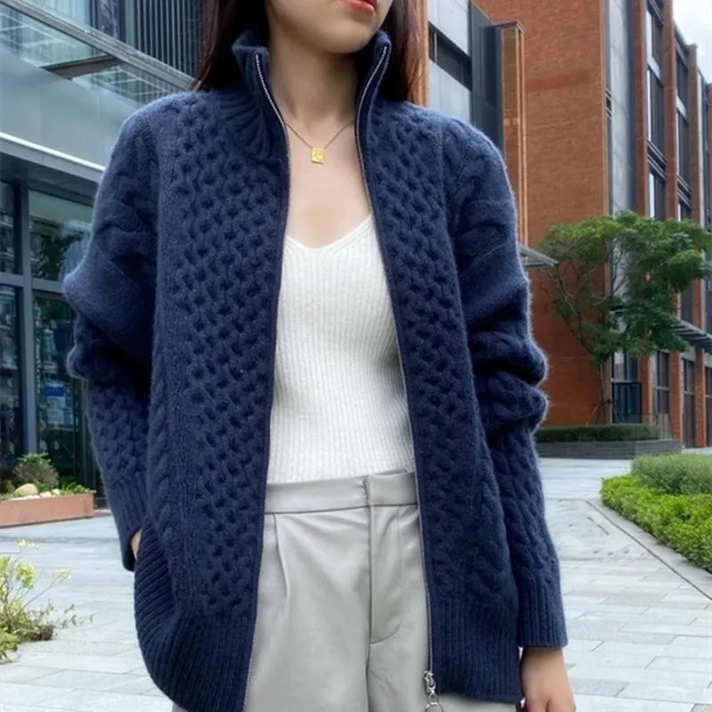 Elowen Cashmere Zip Jast