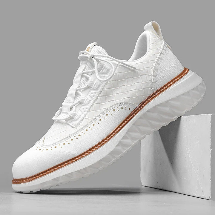 Lancaster Wingtip Leren Sneakers