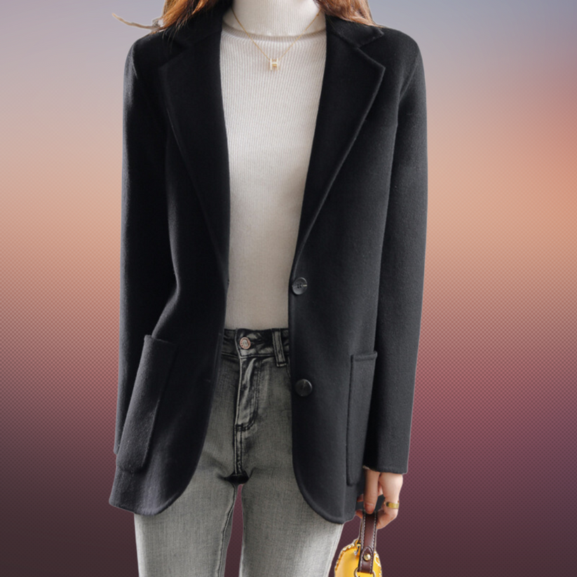 Abigail | Dames Blazer met Dubbele Knopen en Lange Mouwen