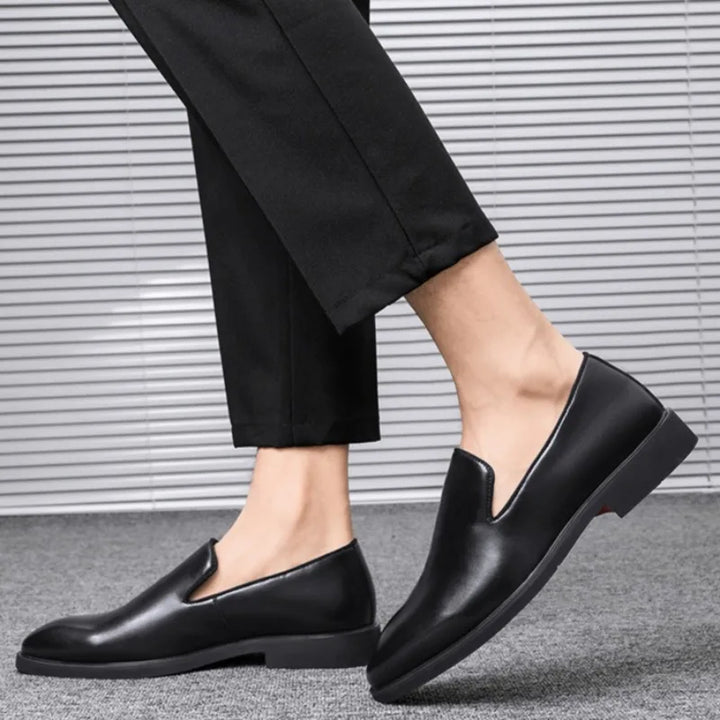 Rosso Leren Loafer