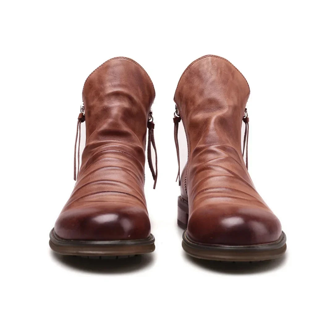 Grant Hale Leren Chelsea Boots