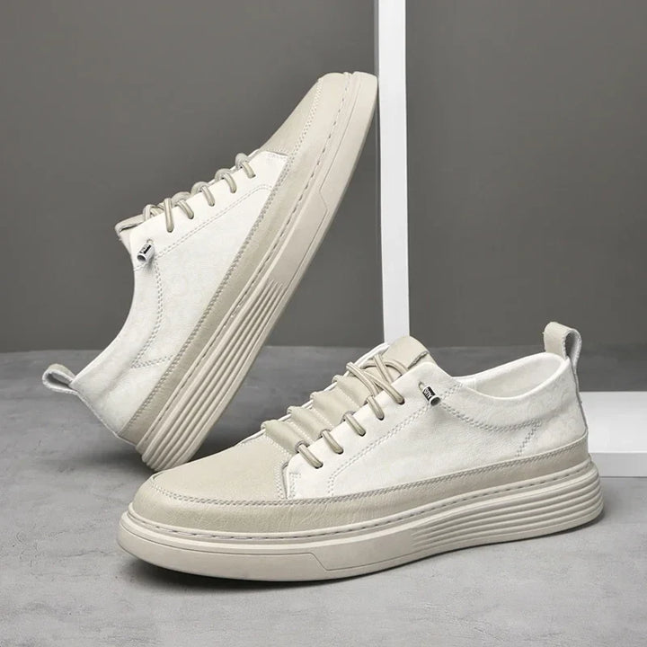 Giuliano Italiaanse Leren Sneakers