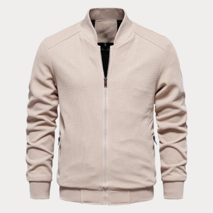 Karel™ Heren Sherpa Gevoerde Bomberjack Sweatvest