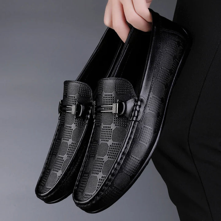 Giorgio Italiaanse Echte Leren Loafer