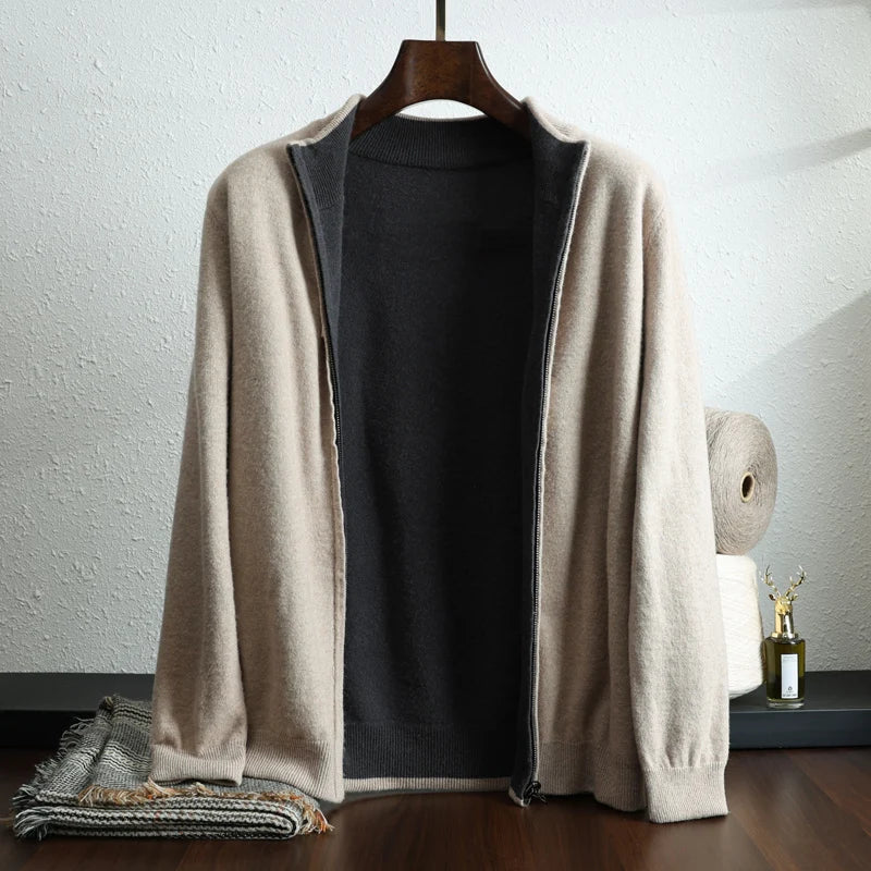 Ellington 100% Kasjmier Zip Jast