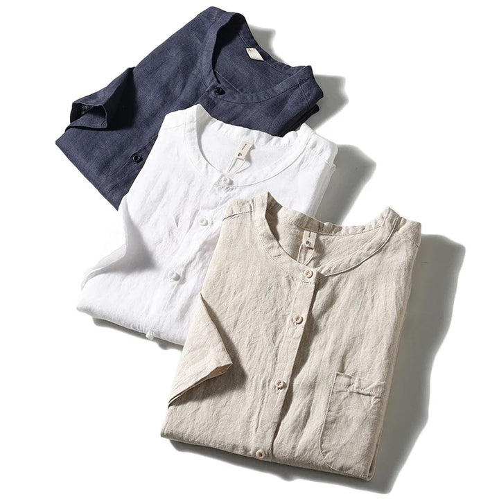 Edward Carter Pure Linnen Shirt