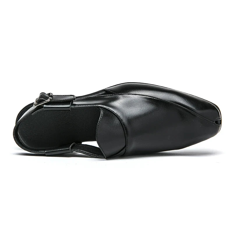 Fairford Leren Cutout Loafers