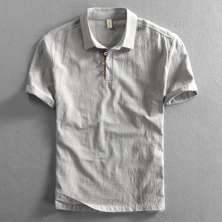 Haru Katoenen Linnen Polo