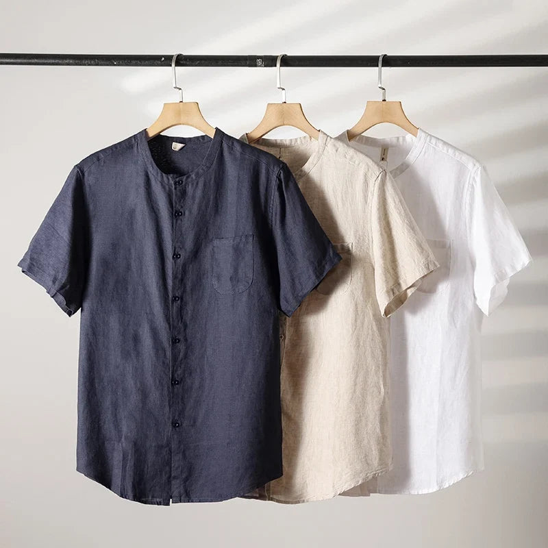 Edward Carter Pure Linnen Shirt