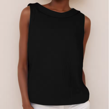 Emmeline | Dames Mouwloos Casual Ronde Hals Top