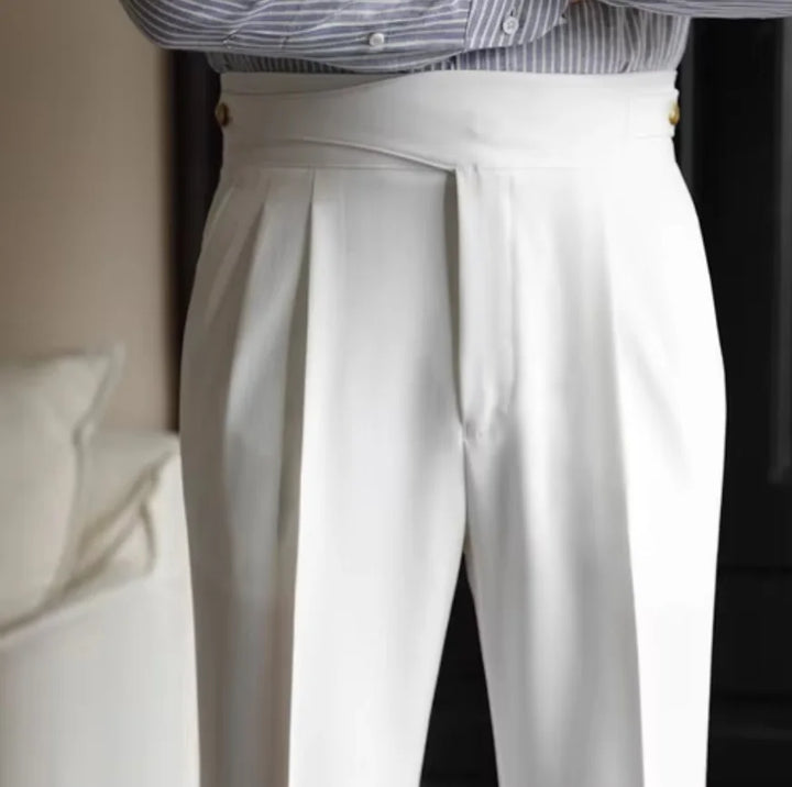 Ashton Geplooide Broek