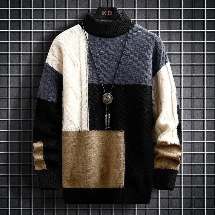 Langston Element Patchwork Trui