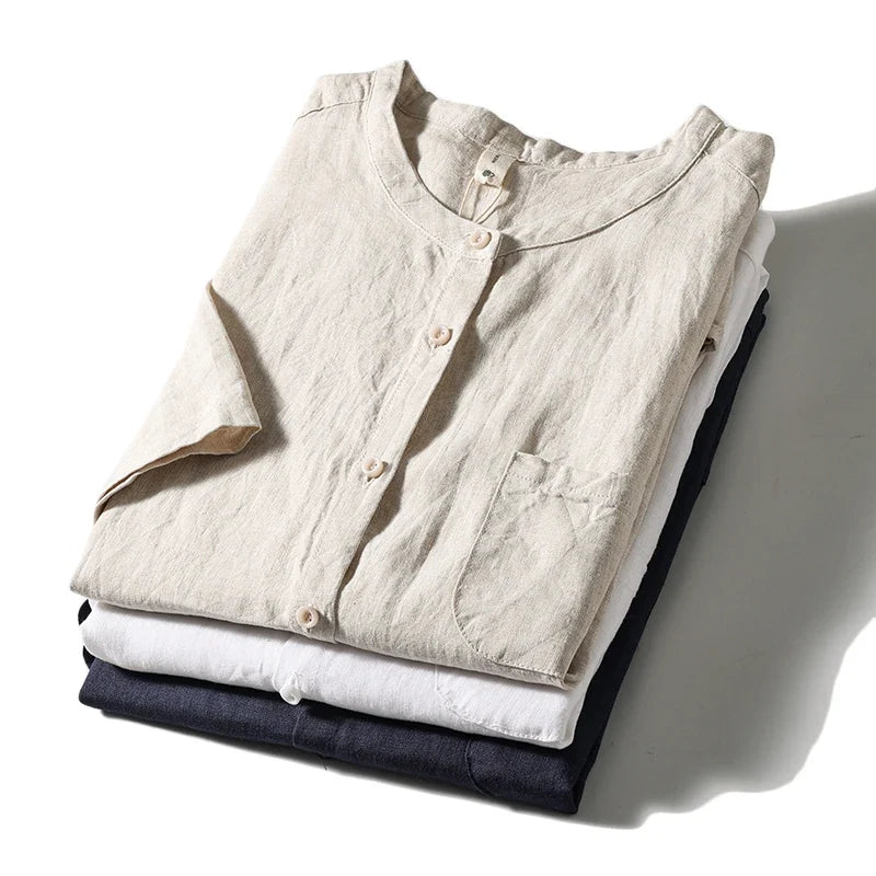 Edward Carter Pure Linnen Shirt