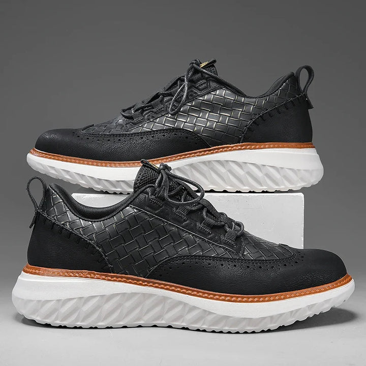 Lancaster Wingtip Leren Sneakers