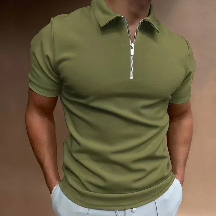 Van Delft Mode® | Klassieke Rits Polo Shirt (TIJDELIJK 1+1 GRATIS!)