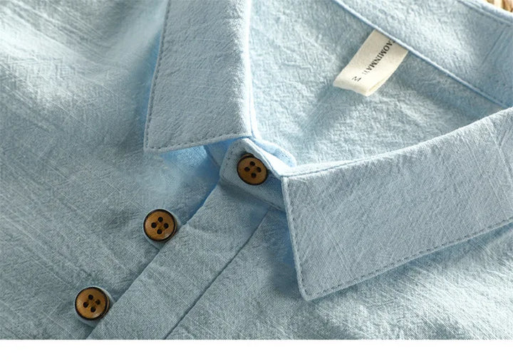 Haru Katoenen Linnen Polo