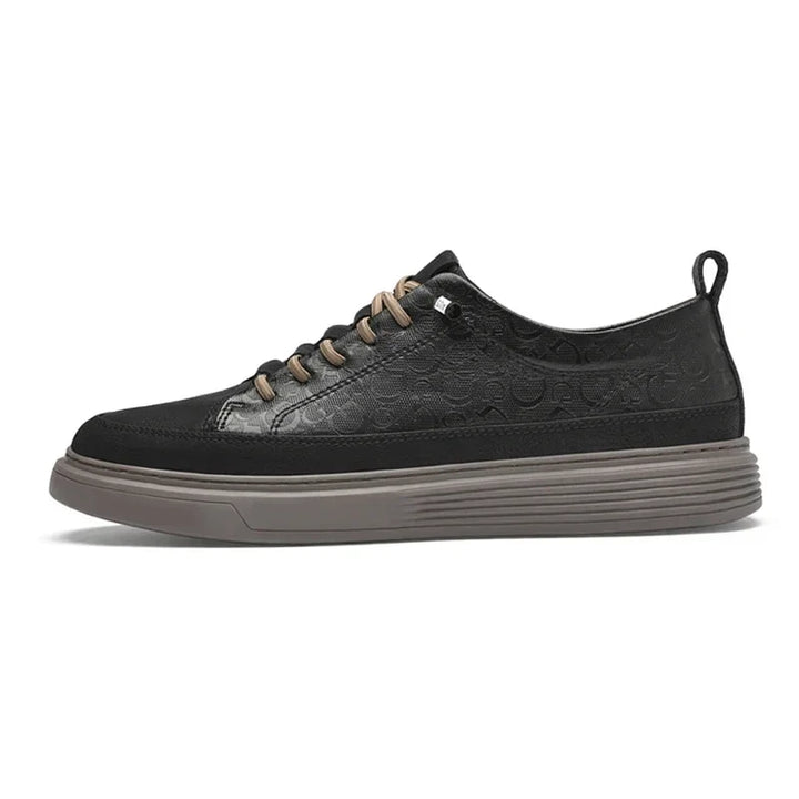 Giuliano Italiaanse Leren Sneakers