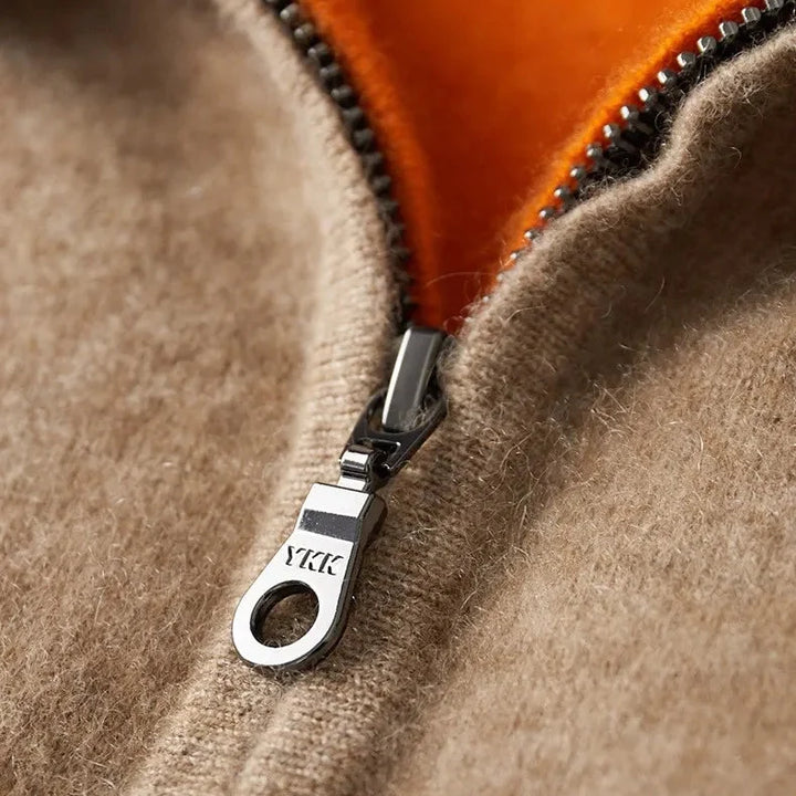 Koji Reversible Cashmere Zip Jast