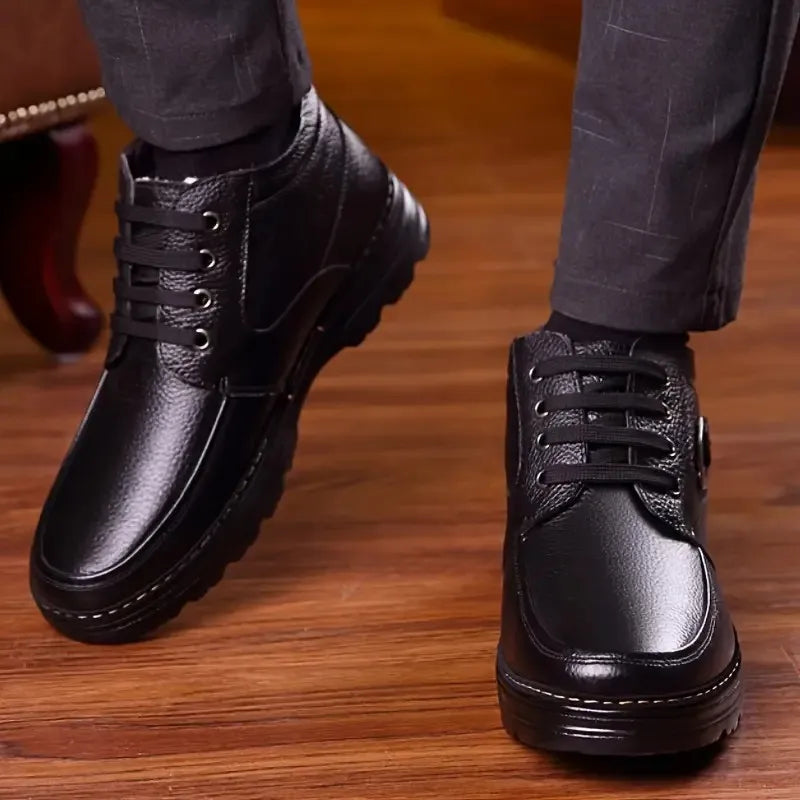Brenton Leren Enkellaarsjes