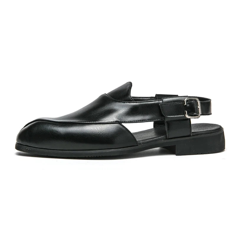 Fairford Leren Cutout Loafers
