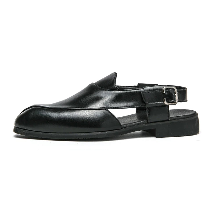 Fairford Leren Cutout Loafers