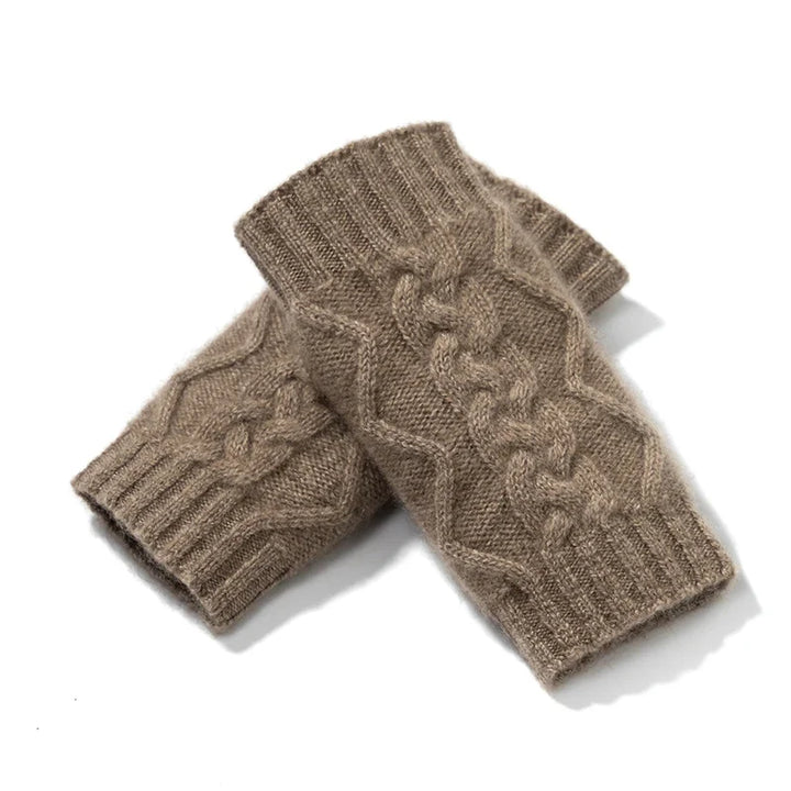 100% Geiten Kasjmier Vingerloze Handschoenen