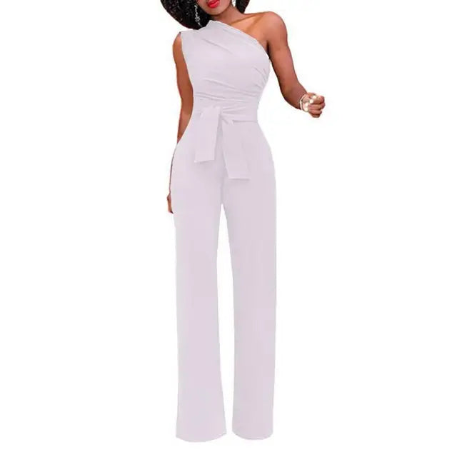 Jumpsuit met Één Schouder voor Dames