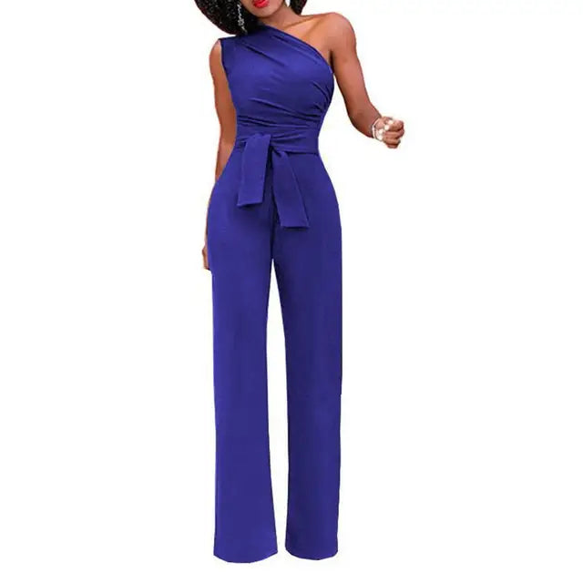 Jumpsuit met Één Schouder voor Dames