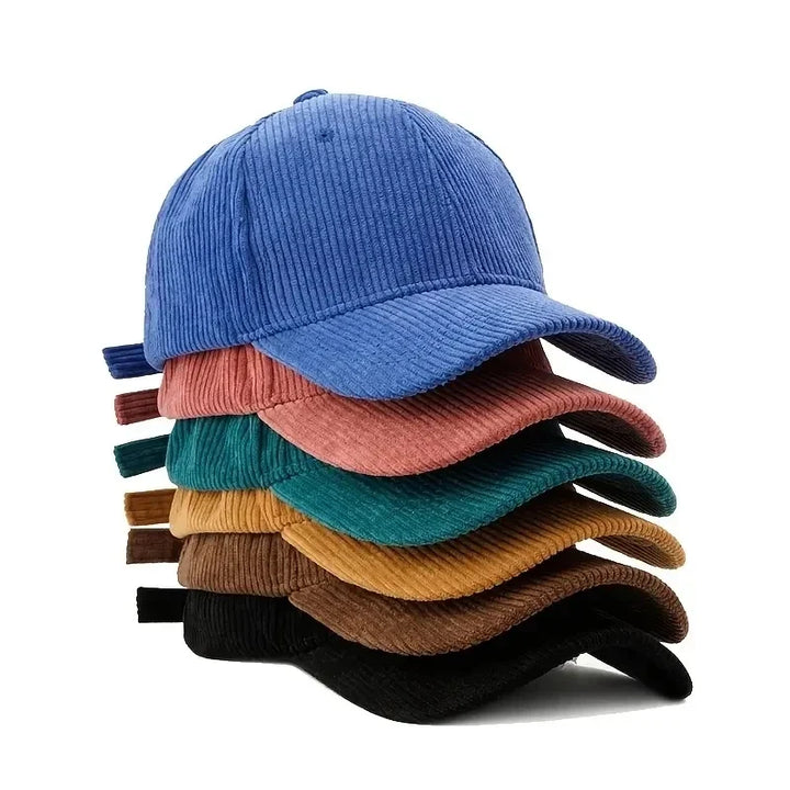 Verstelbare Unisex Katoenen Corduroy Hoed