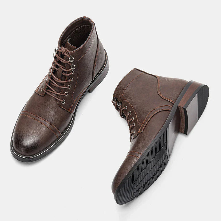 Felix™ Klassieke Leren Herenboots met Antislipzool