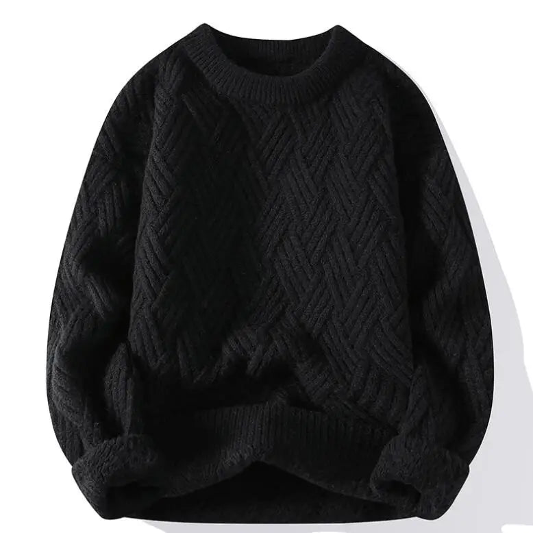 Kellen Geruite Crew Neck Trui