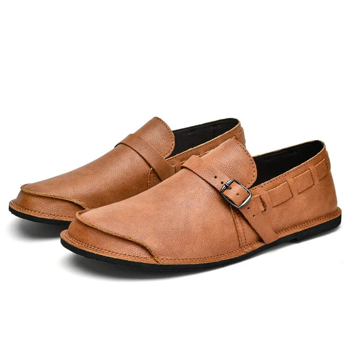 Lorenzo Vitale Gespschoenen van Leer