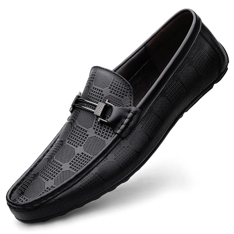 Giorgio Italiaanse Echte Leren Loafer