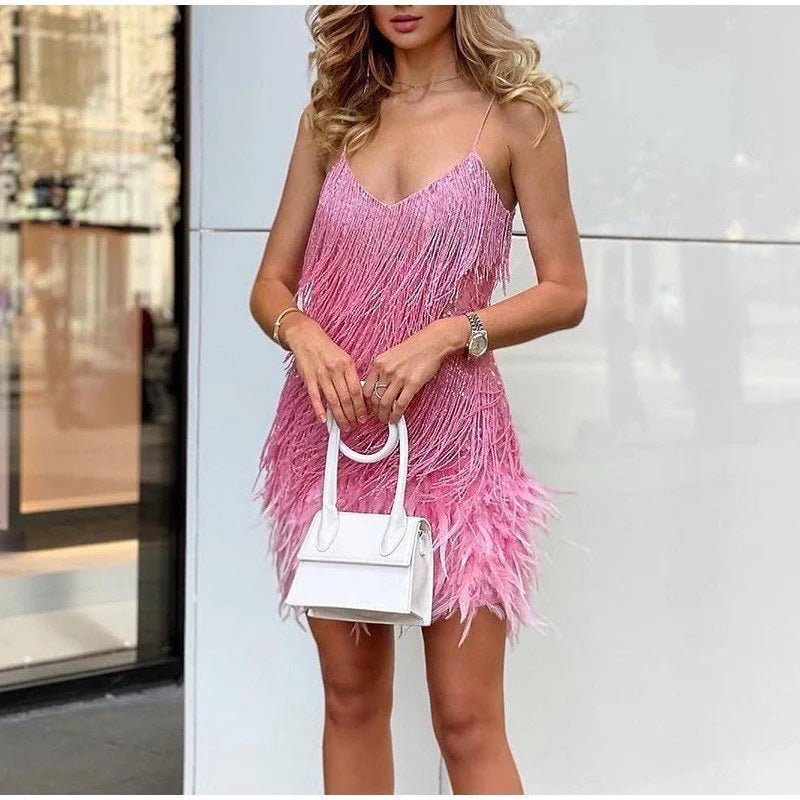 Sienna | Elegante Midi Cocktailjurk Dames - Glamour, Chique met Pailletten