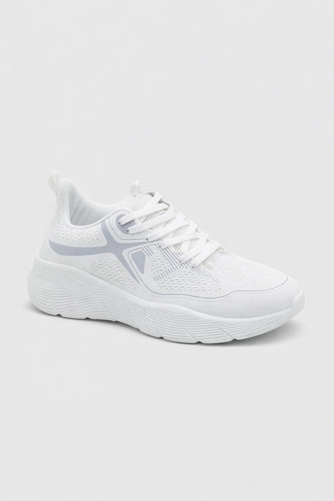 Lichtgewicht Sneakers met Ademend Mesh en Demping
