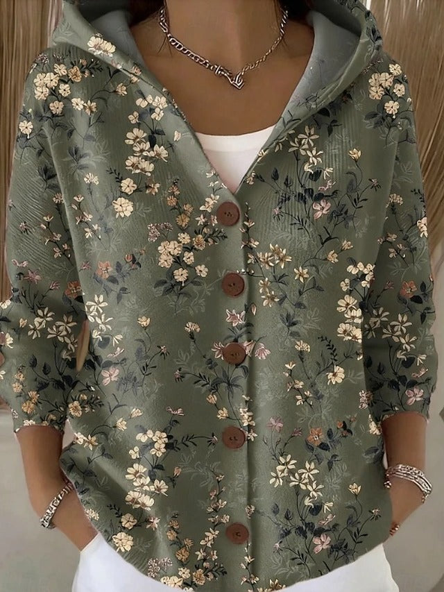 Jenna | Elegante Knop Hoodie Trui