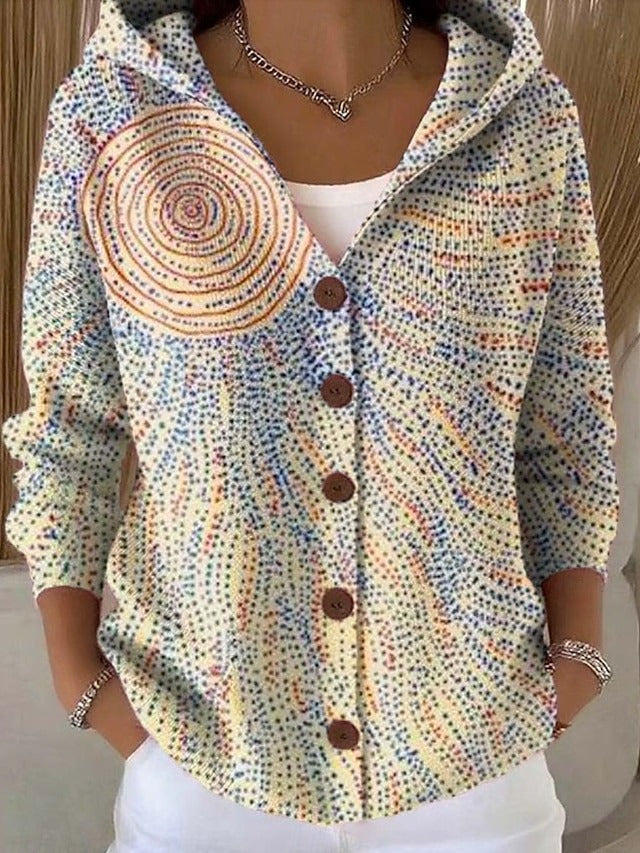 Jenna | Elegante Knop Hoodie Trui