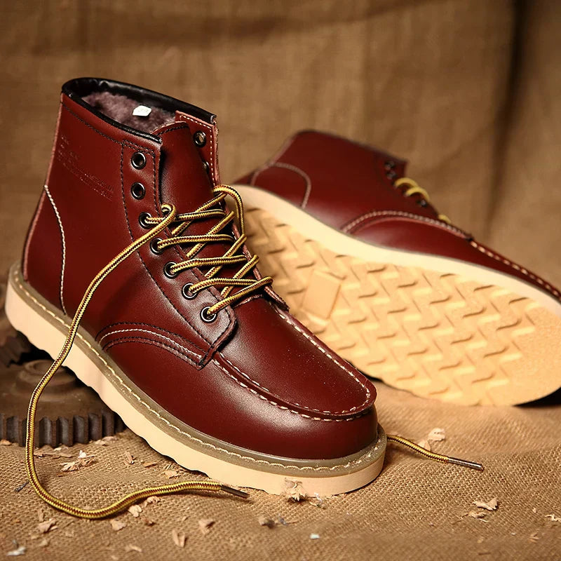 Derk™ Casual Leren Herenboots