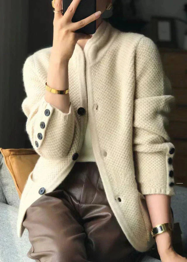 MICHELLE – DE GEZELLIGE TEXTUUR GEHAKTE CARDIGAN