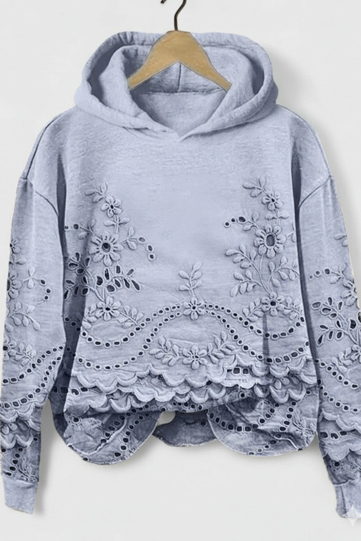 SUZANNE – GEBOORDUREERDE HOODIE