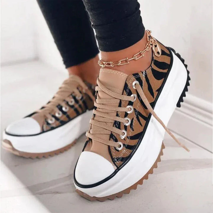 Alexandra Reed Vogue Stap Sneakers