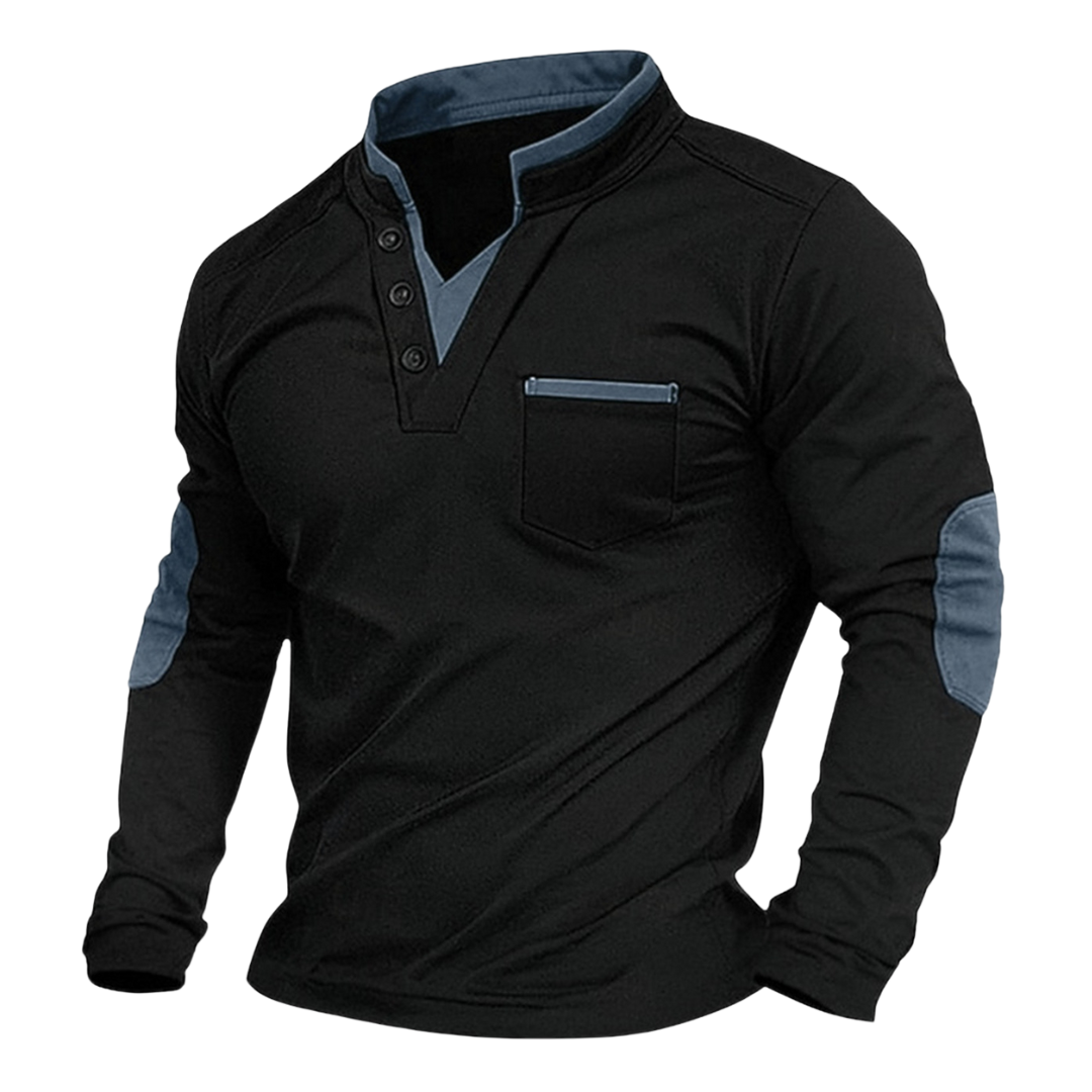 Ethan | Klassiek V-Hals Sweatshirt