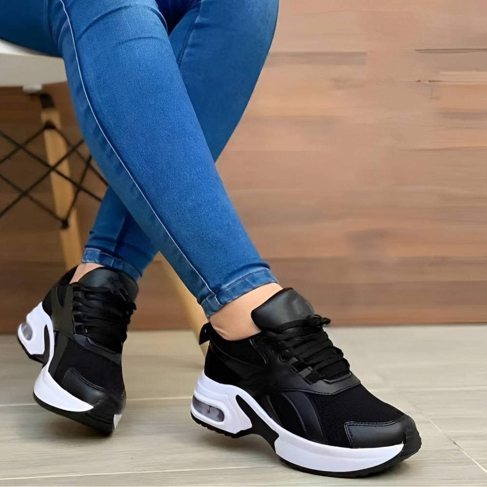 Dames Sneakers met Vetersluiting