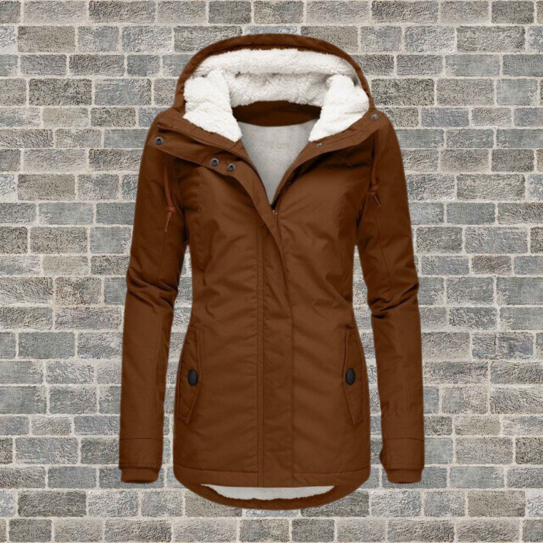 KAYE – GEZELLIGE HOODED WINTERJACK