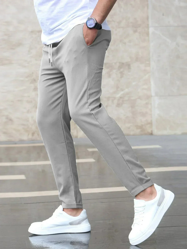 Atlden | Slim Fit Joggingbroek met Tunnelkoord